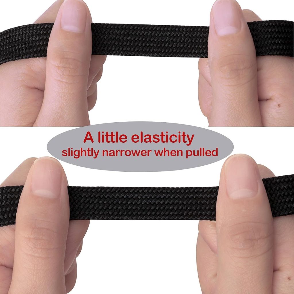 Olukssck 2 Paris Fat Shoe Laces for Sneakers, 5/8 Wide Athletic Shoelaces