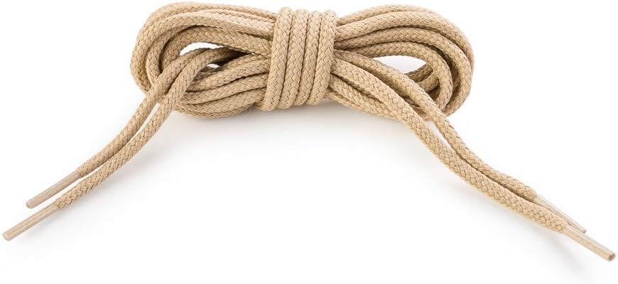 Round Athletic Shoelaces 2 Pair Pack - Made in USA