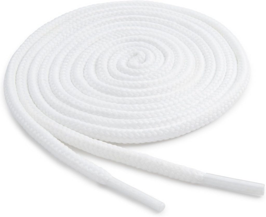 Round Athletic Shoelaces 2 Pair Pack - Made in USA