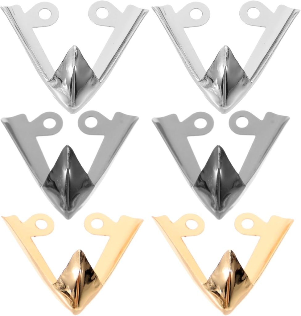 3 Pairs Metal Shoes Pointed Protector High Heels Toe Cap Elegant High Heels Tip Cover Shoes Tips Cap Protection Repair for Women Boots Shoe