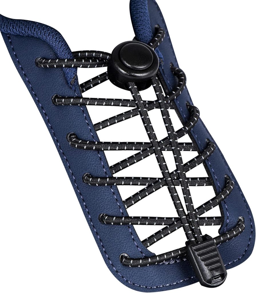 No Tie Shoelaces - Tieless Elastic Shoe Laces - Strong Lock Shoelaces for Sneakers - One Size Fits All for Adults and Kids No Tie Shoelaces - Tieless Elastic Shoe Laces - Strong Lock Shoelaces for Sneakers - One Size Fits All for Adults and Kids