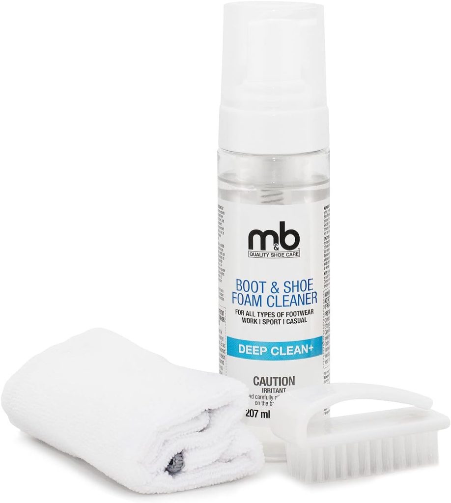 Moneysworth Best Boot and Shoe Cleaning Kit, Shoe Cleaner Essentials with Foam, Towel, and Brush, Shoe Care Accessories Moneysworth Best Boot and Shoe Cleaning Kit, Shoe Cleaner Essentials with Foam, Towel, and Brush, Shoe Care Accessories