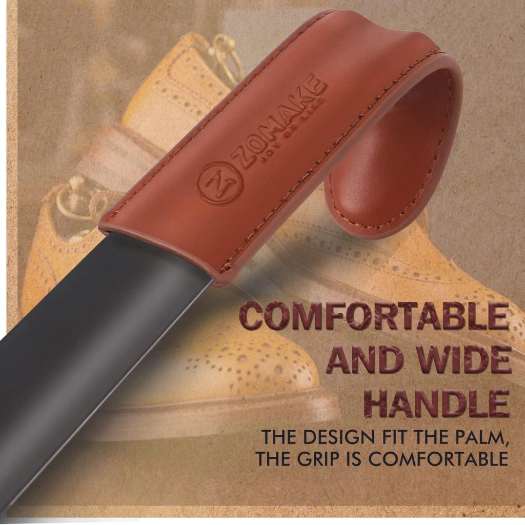 ZOMAKE Shoe Horn Long Handle for Seniors Men Women,Metal Long Shoehorn Boot Horn 16.5,Travel Small Shoe Spoon Helper for Kids 7.5 ZOMAKE Shoe Horn Long Handle for Seniors Men Women,Metal Long Shoehorn Boot Horn 16.5,Travel Small Shoe Spoon Helper for Kids 7.5