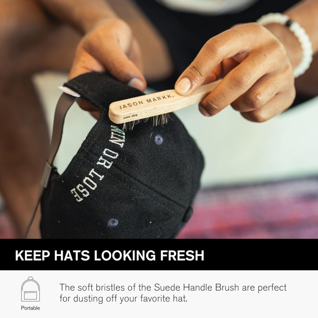 Jason Markk Suede Cleaning Kit, Shoe Cleaner, 2-Piece Set, Brush Stain Eraser, Sneaker Care, Ideal for Footwear, Safe for Leather, Suede, Nubuck, Cotton, Knits Jason Markk Suede Cleaning Kit, Shoe Cleaner, 2-Piece Set, Brush Stain Eraser, Sneaker Care, Ideal for Footwear, Safe for Leather, Suede, Nubuck, Cotton, Knits