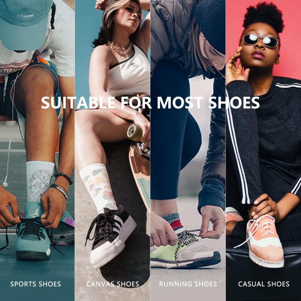 3 Pair Flat Shoe Laces for Sneakers Colored 5/16” Athletic Shoelace Running Shoes Boots Strings Replacement 3 Pair Flat Shoe Laces for Sneakers Colored 5/16” Athletic Shoelace Running Shoes Boots Strings Replacement