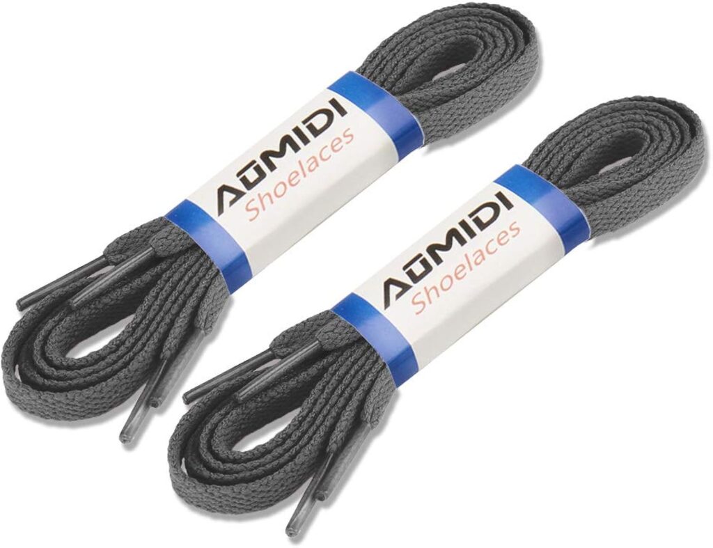 2 Pair Flat Shoelaces 5/16 for Sneakers and Converse Shoelaces Replacements 2 Pair Flat Shoelaces 5/16 for Sneakers and Converse Shoelaces Replacements