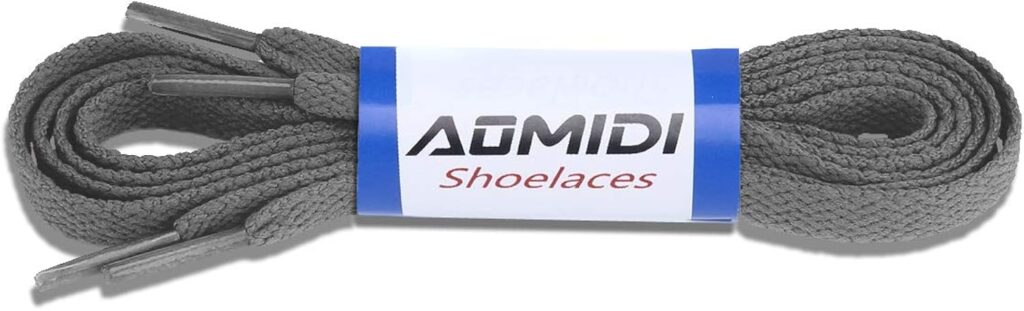 2 Pair Flat Shoelaces 5/16 for Sneakers and Converse Shoelaces Replacements 2 Pair Flat Shoelaces 5/16 for Sneakers and Converse Shoelaces Replacements