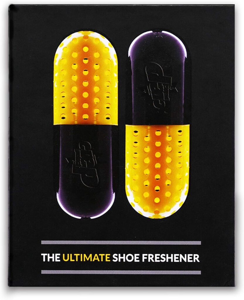 Crep Protect Shoe Refresher Pill - Ultimate Sneaker Deodorant, Odor Eliminator, Fresh Cotton Fragrance (Pack of 2) Crep Protect Shoe Refresher Pill - Ultimate Sneaker Deodorant, Odor Eliminator, Fresh Cotton Fragrance (Pack of 2)