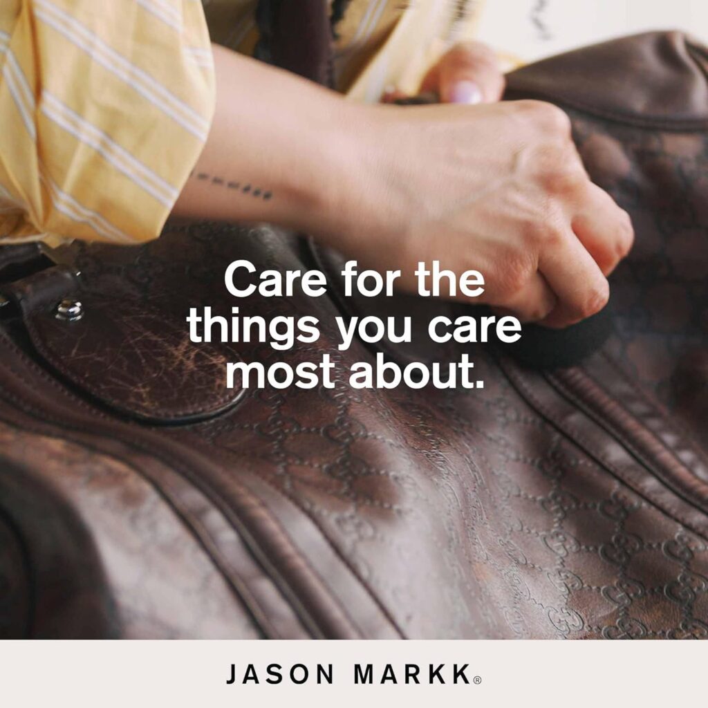 Jason Markk Leather Care, Cleans, Conditions - Ideal for Maintaining, Polishing, Protecting Leather Goods Jason Markk Leather Care, Cleans, Conditions - Ideal for Maintaining, Polishing, Protecting Leather Goods