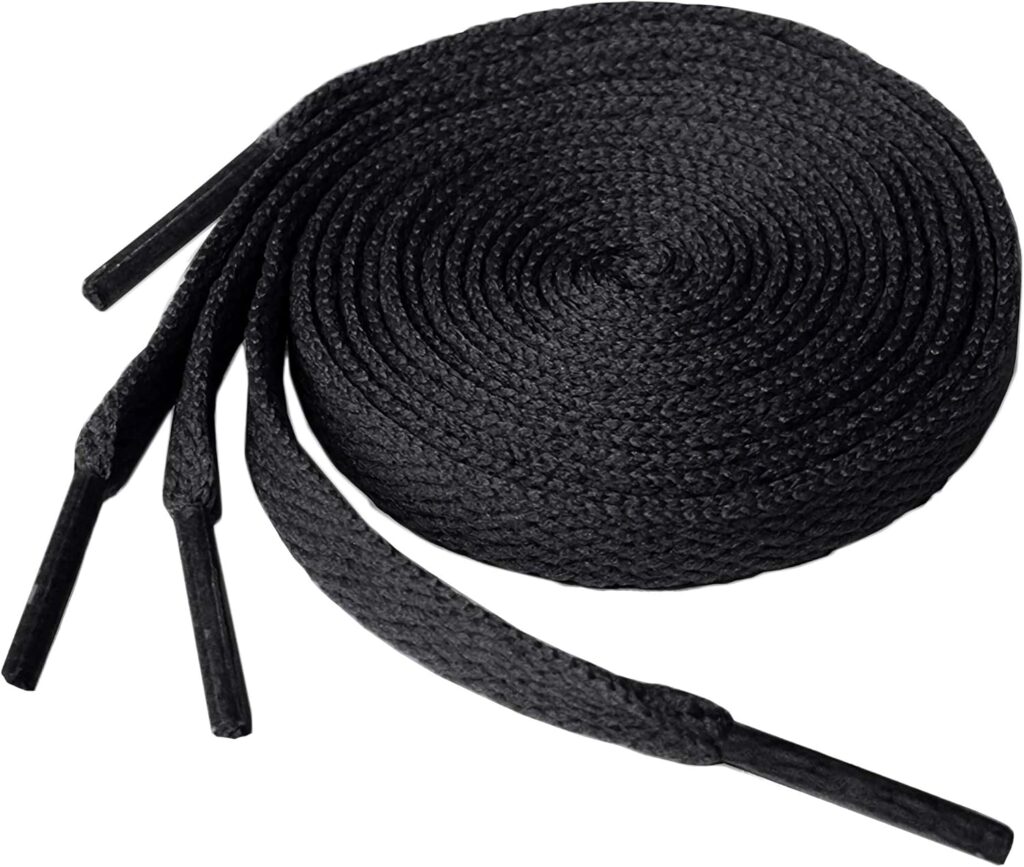 KURISET Flat Shoelaces Sneaker Shoe Lace (2 Pair) Flat Shoe String - For Canvas Sneaker Athletic Tennis Shoelace Replacements KURISET Flat Shoelaces Sneaker Shoe Lace (2 Pair) Flat Shoe String - For Canvas Sneaker Athletic Tennis Shoelace Replacements