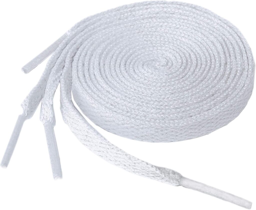 KURISET Flat Shoelaces Sneaker Shoe Lace (2 Pair) Flat Shoe String - For Canvas Sneaker Athletic Tennis Shoelace Replacements KURISET Flat Shoelaces Sneaker Shoe Lace (2 Pair) Flat Shoe String - For Canvas Sneaker Athletic Tennis Shoelace Replacements