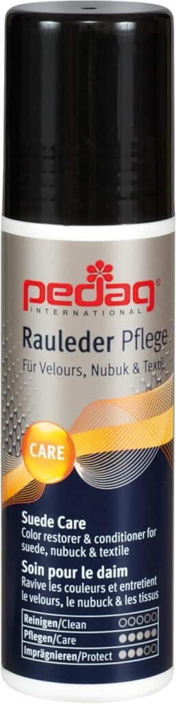 Pedag Suede Color Restorer, German Made, Applicable Indoors, Black, 2.6 Oz Pedag Suede Color Restorer, German Made, Applicable Indoors, Black, 2.6 Oz