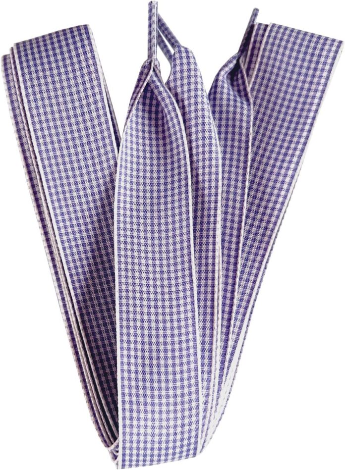 goodlace-1-inch-wide-fantastic-flat-checkered-shoelaces-fabric-ribbon-plaid-shoe-laces-for-sneaker-sport-shoes-4755-inch-4