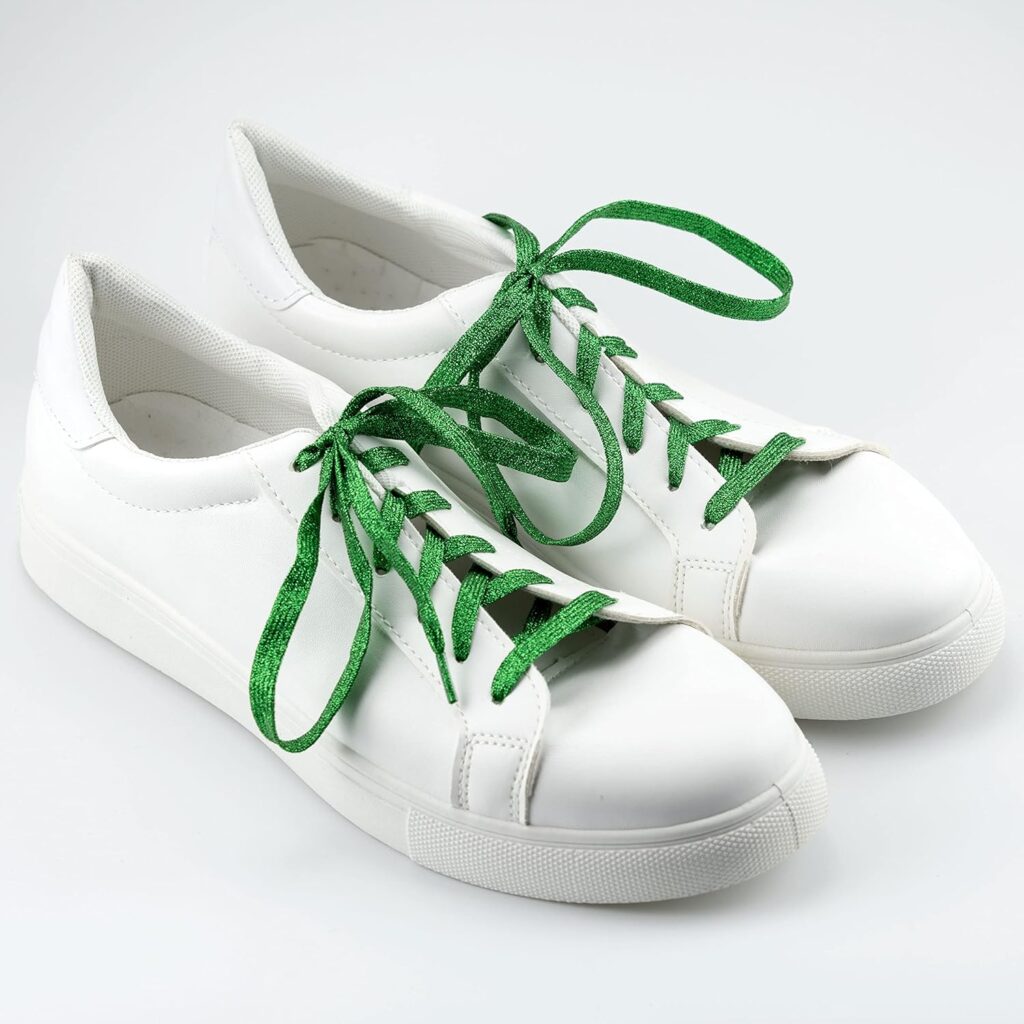 IFAMIO 6 Pairs Glitter Flat Shoelaces Flat Glitter Shiny Metallic Shoe Laces Metallic Shoelaces Sequin Shoe Strings Shiny Metallic Glitter Shoelaces for Sneakers Boots Skate Running Shoes IFAMIO 6 Pairs Glitter Flat Shoelaces Flat Glitter Shiny Metallic Shoe Laces Metallic Shoelaces Sequin Shoe Strings Shiny Metallic Glitter Shoelaces for Sneakers Boots Skate Running Shoes