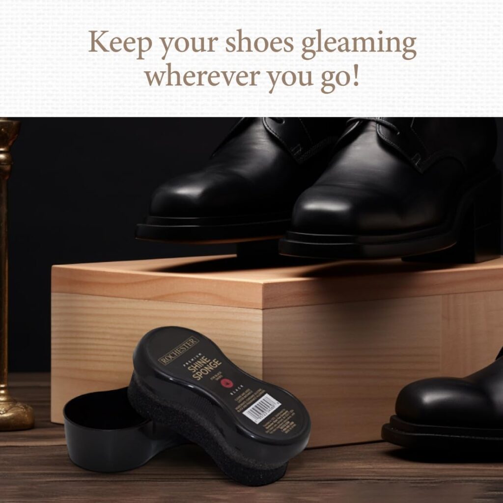 Rochester Premium Shine Sponge for Leather Footwear, Polish and Accessories Rochester Premium Shine Sponge for Leather Footwear, Polish and Accessories
