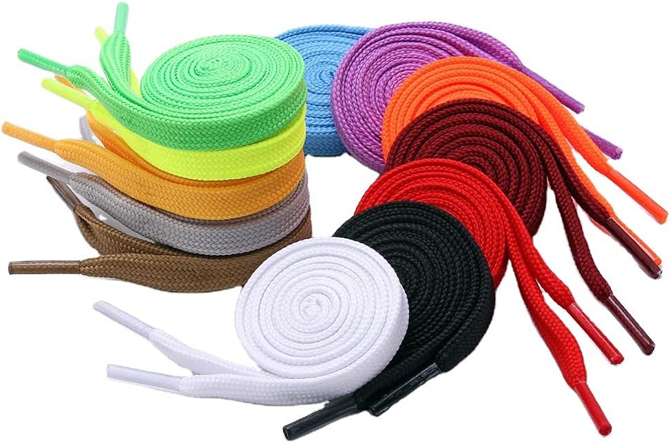 Sechunk Flat Shoelace set of 3 pairs 29 colors 20-79 Multiple lengths Shoe Lace For Sneakers Sechunk Flat Shoelace set of 3 pairs 29 colors 20-79 Multiple lengths Shoe Lace For Sneakers