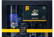 Crep Protect The Ultimate Shoe Care Bundle Gift Pack – Shoe Protector Spray – Sneaker Cleaner – Quick Cleaning Wipes – Premium Bush & Microfiber Cloths