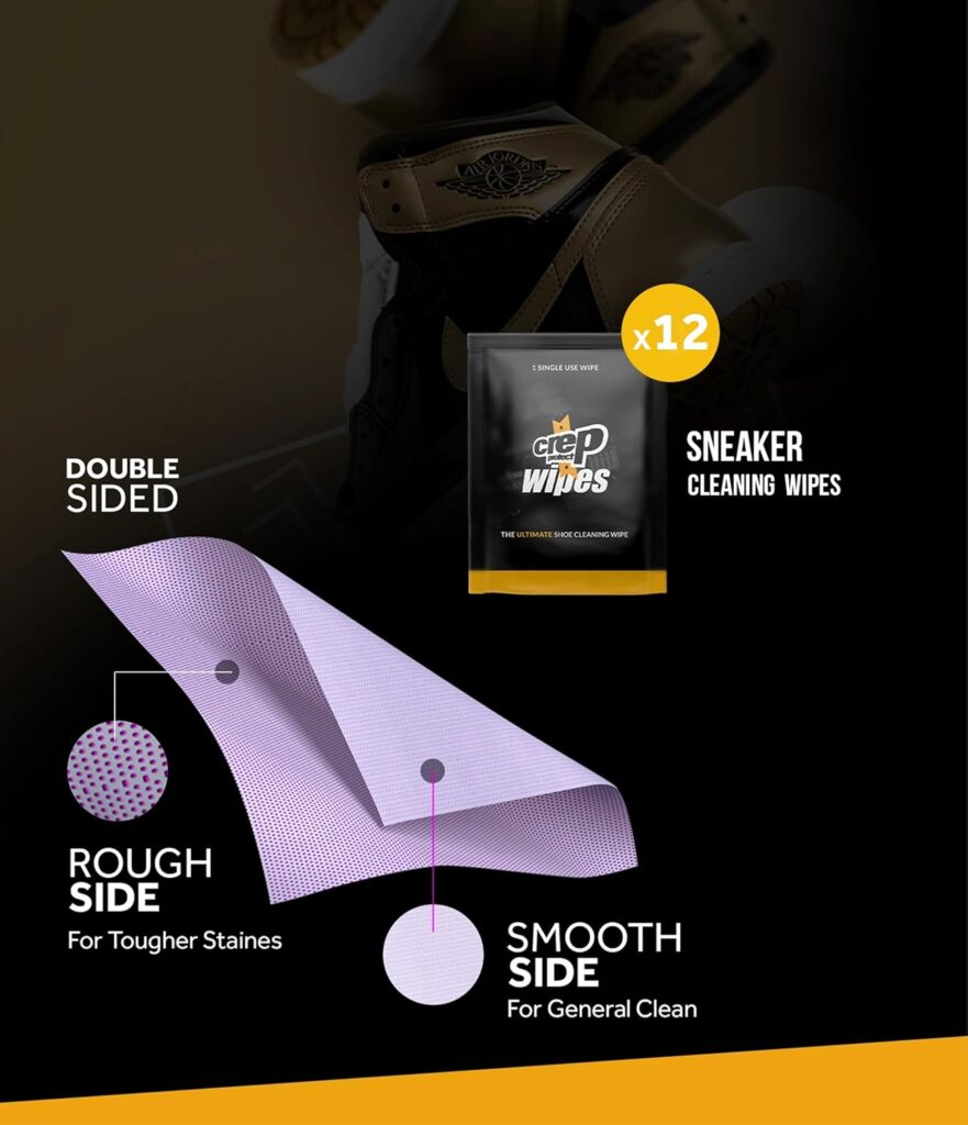 Crep Protect The Ultimate Shoe Care Bundle Gift Pack - Shoe Protector Spray - Sneaker Cleaner - Quick Cleaning Wipes - Premium Bush Microfiber Cloths Crep Protect The Ultimate Shoe Care Bundle Gift Pack - Shoe Protector Spray - Sneaker Cleaner - Quick Cleaning Wipes - Premium Bush Microfiber Cloths