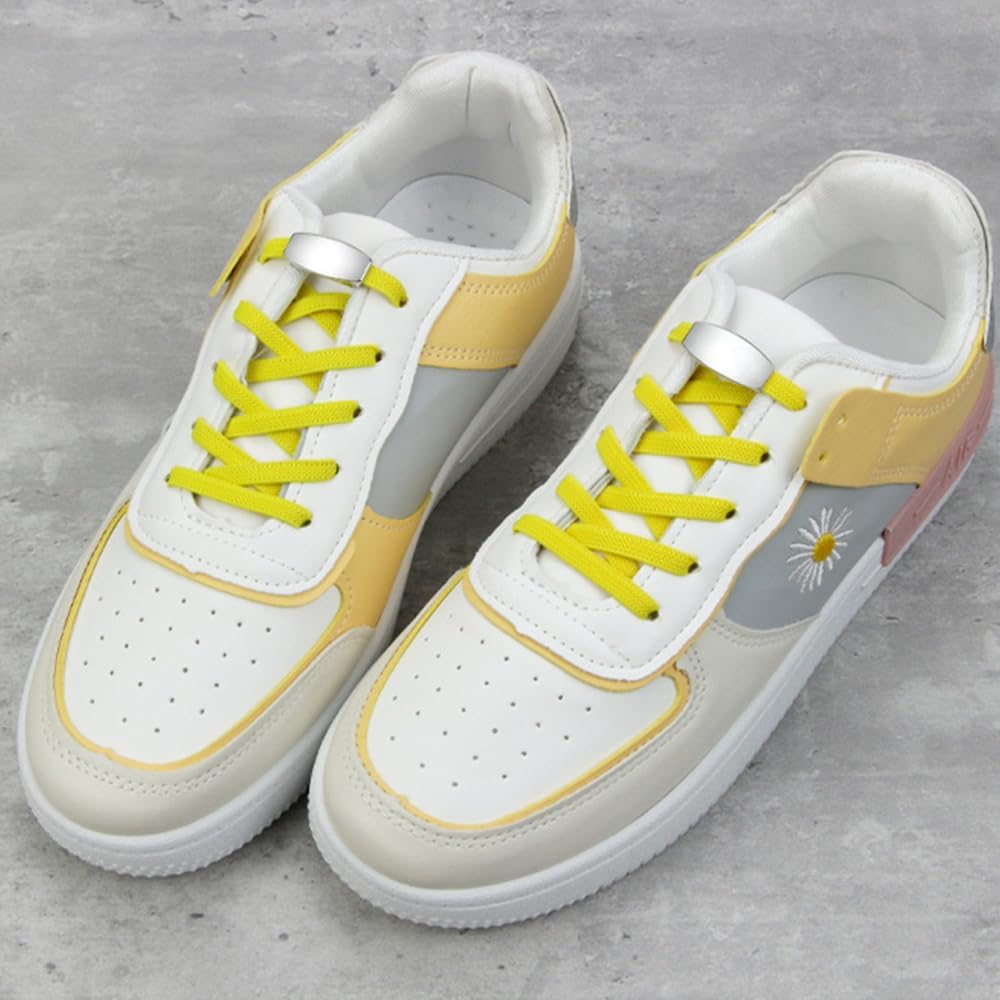 Crystal Dew Elastic No Tie Shoe Laces for Sneakers, Elastic Tieless Shoelaces for Kids Adults, Magnetic Shoe Strings Crystal Dew Elastic No Tie Shoe Laces for Sneakers, Elastic Tieless Shoelaces for Kids Adults, Magnetic Shoe Strings