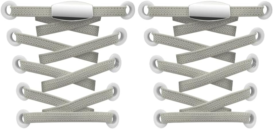 Crystal Dew Elastic No Tie Shoe Laces for Sneakers, Elastic Tieless Shoelaces for Kids Adults, Magnetic Shoe Strings Crystal Dew Elastic No Tie Shoe Laces for Sneakers, Elastic Tieless Shoelaces for Kids Adults, Magnetic Shoe Strings