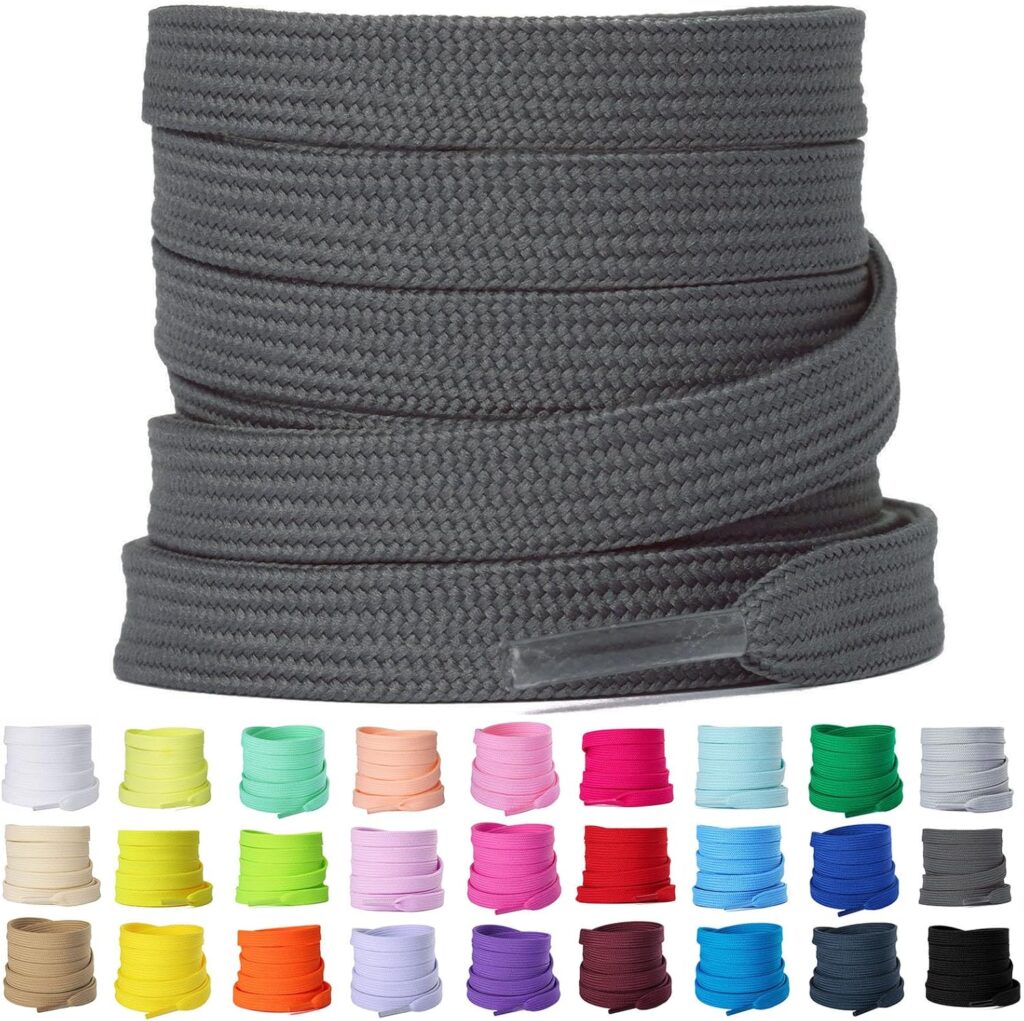 Olukssck Pairs Flat Shoe Laces for Sneakers,/16 Athletic Shoelaces Olukssck Pairs Flat Shoe Laces for Sneakers,/16 Athletic Shoelaces