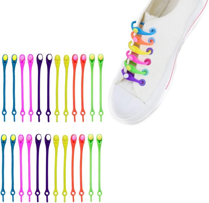 tujuna-24-pcs-lazy-tying-free-elastic-shoelaces-laces-special-no-tie-rubber-for-kids-and-adults-elastic-shoelaces-for-sn