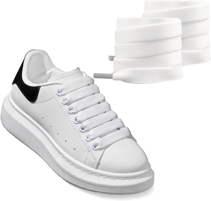 uamglsob-2-pairs-shoe-laces-for-alexander-mcqueen-sneaker-1212cm-flat-thick-jumbo-fat-wide-shoelaces-replacement-laces