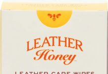 Leather Honey Leather Wipe Kit: Clean & Restore On-The-Go. For Any Color of Leather Couches, Car Seats, Purses, Shoes & Bags. Nontoxic, Ready-to-Use & Made in the USA. 5 Cleaner & 5 Conditioner Wipes