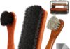4Pcs Shoe Brush, Premium Horse Hair Brush for Leather, Professional Shoe Polish Brush, Long-lasting Shoe Cleaning Brush, 100 Percent Horsehair Shoe Brush Shine Kit for Cleaning and Polishing Home |