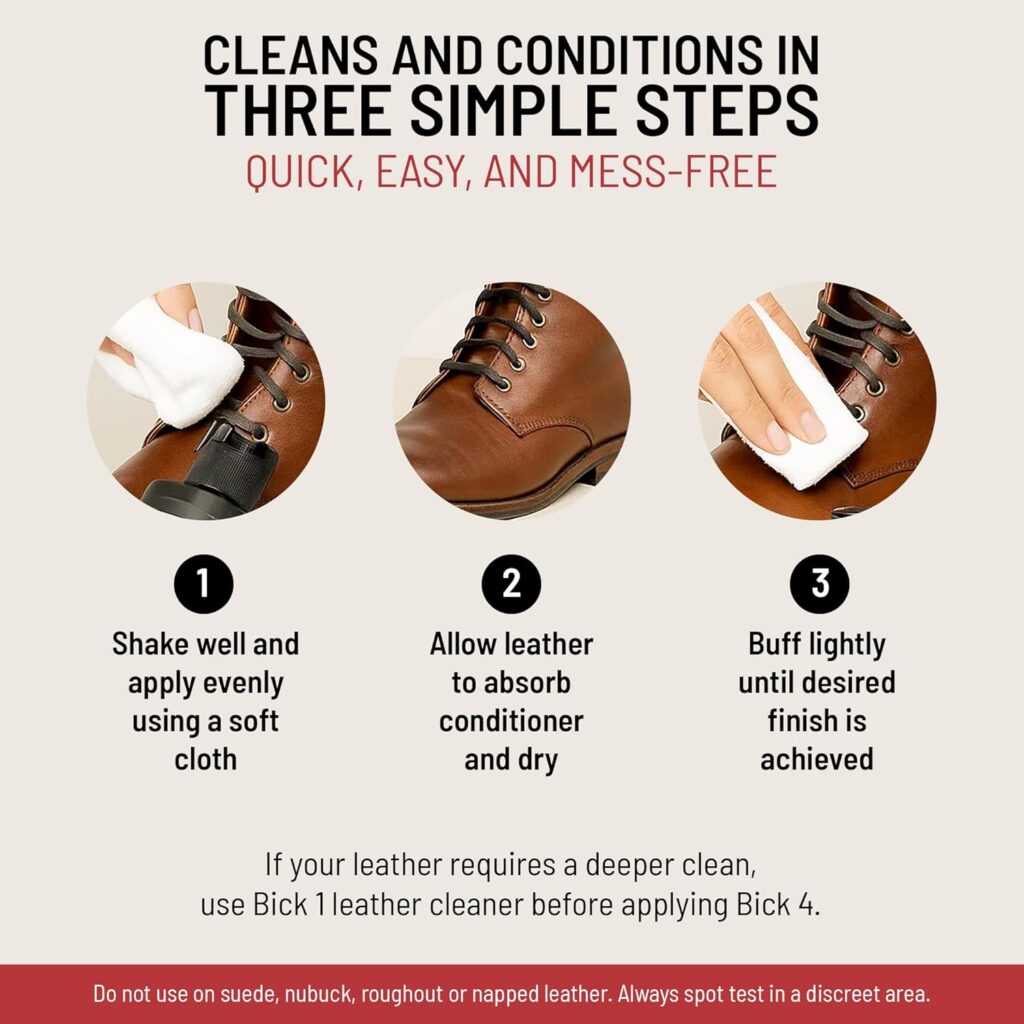 Bickmore Bick Leather Conditioner oz - Cleaner Conditioner - Restore Polish Protect All Smooth Finished Leathers Bickmore Bick Leather Conditioner oz - Cleaner Conditioner - Restore Polish Protect All Smooth Finished Leathers