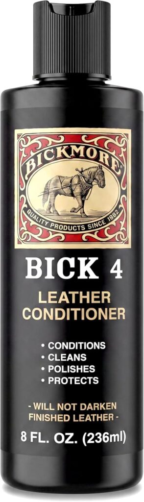 Bickmore Bick Leather Conditioner oz - Cleaner Conditioner - Restore Polish Protect All Smooth Finished Leathers Bickmore Bick Leather Conditioner oz - Cleaner Conditioner - Restore Polish Protect All Smooth Finished Leathers