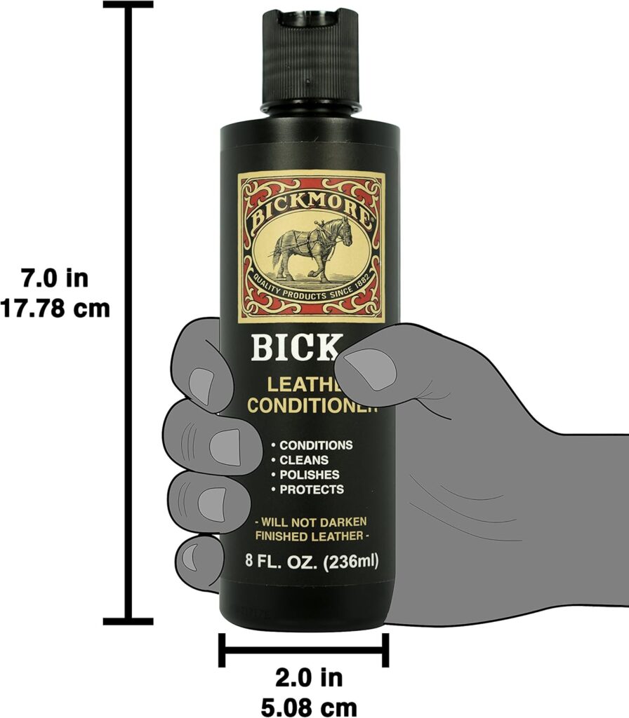 Bickmore Bick Leather Conditioner oz - Cleaner Conditioner - Restore Polish Protect All Smooth Finished Leathers Bickmore Bick Leather Conditioner oz - Cleaner Conditioner - Restore Polish Protect All Smooth Finished Leathers