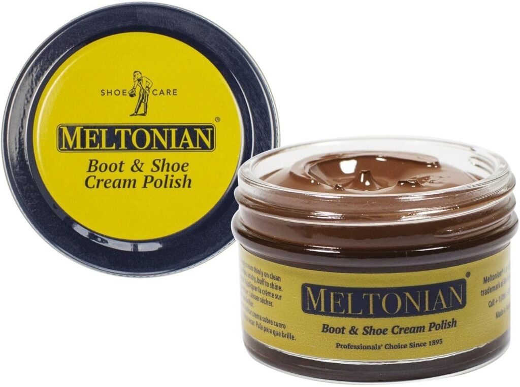 Meltonian Cream Shoe Polish, Boot Polish, Leather Shoe Polish Oil Based with Beeswax, Restores and Protects, Over Colors Meltonian Cream Shoe Polish, Boot Polish, Leather Shoe Polish Oil Based with Beeswax, Restores and Protects, Over Colors